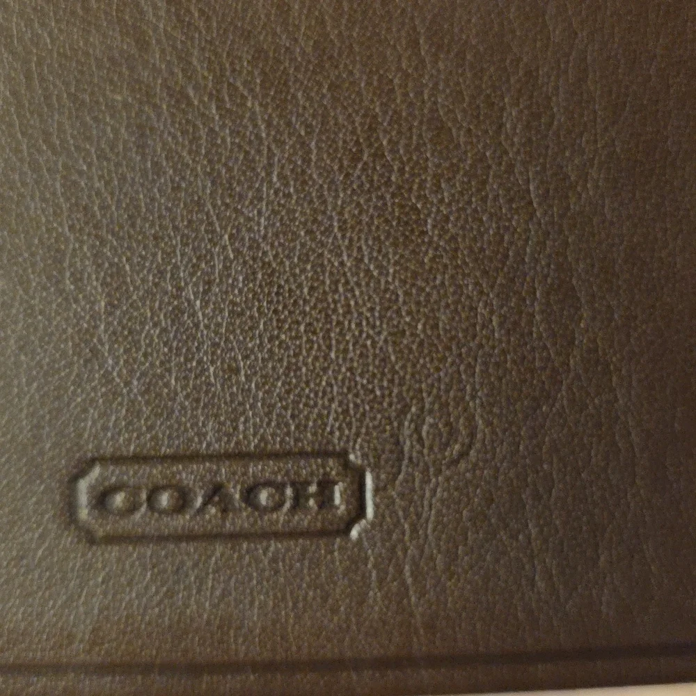 Coach Leather Bound Atlas 1997 VINTAGE